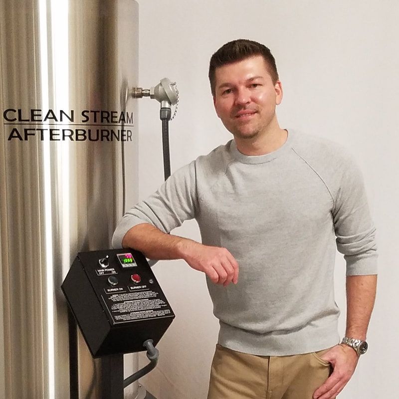 Christopher Parker, Entrepreneur and President of Clean Stream Afterburners, LLC.